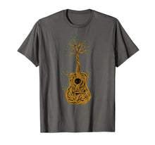 Load image into Gallery viewer, Acoustic Guitar Tree of Life T-Shirt Nature Guitarist Gift