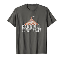 Load image into Gallery viewer, Carnival Event Staff T-Shirt Circus Tent Distressed Tee