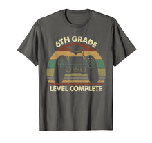 Load image into Gallery viewer, 6th Grade Level Complete Game Controller Graduation Tshirt