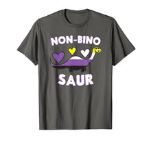 Load image into Gallery viewer, Non-Bino Saur Funny & Cute Non Binary Dinosaur T-Shirt
