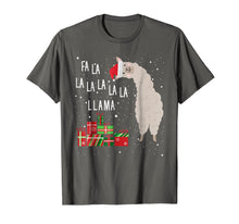 Load image into Gallery viewer, Fa La La Llama Shirt - Llama Christmas Shirt Women Men Kids
