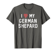 Load image into Gallery viewer, I Love My German Shepard Shirt : Dog Mom Dad Heart Gift