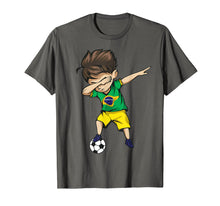 Load image into Gallery viewer, Dabbing Soccer Boy Brazil Jersey Shirt - Brazilian Football