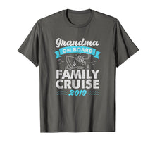 Load image into Gallery viewer, Family Cruise 2019 Tshirts For Grandma On Board