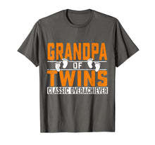 Load image into Gallery viewer, Mens Fathers Day shirt New Grandpa of Twins Gift Twin Boy Girl