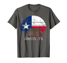 Load image into Gallery viewer, Austin TX Armadillo State Flag Texas Pride shirt T-Shirt