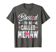 Load image into Gallery viewer, Blessed To Be Called Memaw T Shirt Funny Memaw Gift