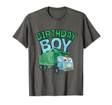 Load image into Gallery viewer, Birthday Boy Garbage Truck Vintage Monster Truck TShirt Gift