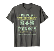 Load image into Gallery viewer, Proud Air Force Dad T-Shirt -Father's Day Gift