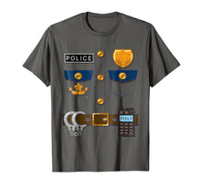 Load image into Gallery viewer, Policeman Costume Funny Halloween Police Officer T Shirt