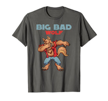 Load image into Gallery viewer, big bad wolf shirt Halloween Costume dabbing wolf shirt gift