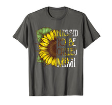 Load image into Gallery viewer, Blessed To Be Called Mimi Sunflower Grandma Mothers Day Gift T-Shirt