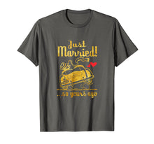 Load image into Gallery viewer, 60th Wedding Anniversary T-Shirt Just Married 60 Years Ago