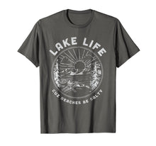 Load image into Gallery viewer, LAKE LIFE Cuz Beaches Be Salty Retro Vintage Lake Mode Tee