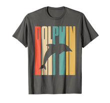 Load image into Gallery viewer, Vintage Classic Retro Style Dolphin Lover T-shirt 80's Gift