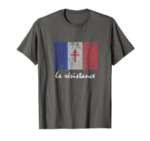 Load image into Gallery viewer, La Resistance The French Flag France Paris WWII T Shirt