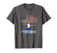 Load image into Gallery viewer, American Heart Salvadorean Roots Patriot USA El Salvador Tee
