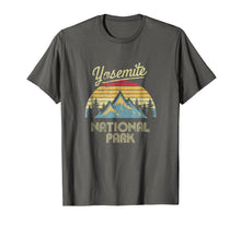 Load image into Gallery viewer, Vintage Retro Yosemite National Park Mountain T Shirt