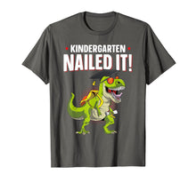 Load image into Gallery viewer, Kindergarten Nailed It Graduation Class Of 2019 Kids T Rex T-Shirt