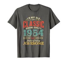 Load image into Gallery viewer, I'm Not Old Im a Classic 1954 65th Birthday T-Shirt Gifts