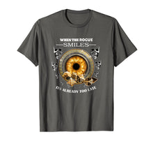 Load image into Gallery viewer, DND When the Rogue Smiles Tabletop Game Group T-Shirt