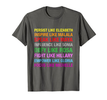 Load image into Gallery viewer, Powerful Strong Women Shirt - Defy like Rosa Speak like Maya