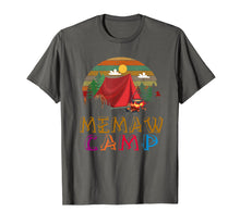 Load image into Gallery viewer, Memaw Camp T-Shirt 2019 Cool Vintage Family Camping Tshirts