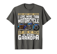 Load image into Gallery viewer, Mens Best Grandpa Biker Motorcycle T Shirt Gift For Grandfather