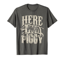Load image into Gallery viewer, Here Piggy Piggy T shirt Boar Hunting Vintage Pig Hog Hunter