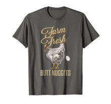 Load image into Gallery viewer, Farm Fresh Butt Nuggets Funny Chicken T Shirts Chicken Gifts