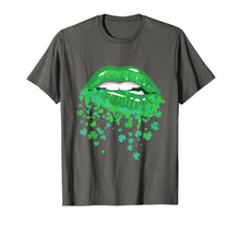 Load image into Gallery viewer, Funny Irish Green Lips St Patricks Day Sexy T-shirt