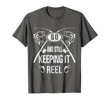 Load image into Gallery viewer, Funny 60th Fisherman Fishing Birthday Gifts Bass Men Tshirts