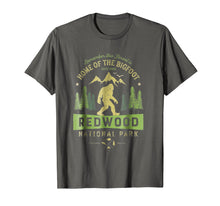 Load image into Gallery viewer, Redwood National Park T Shirt Vintage California Bigfoot Tee