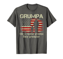 Load image into Gallery viewer, Grumpa Like A Regular Grandpa Only Grumpier TShirt Gift