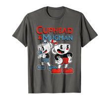 Load image into Gallery viewer, Cuphead & Mugman Dynamic Duo Graphic T-Shirt