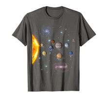 Load image into Gallery viewer, Solar System T Shirt - Awesome Gift Tshirt For Space Geeks