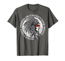 Load image into Gallery viewer, Magnify your Hustle Game T Shirt Native American Girl