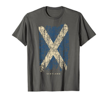 Load image into Gallery viewer, Vintage Scotland T-shirt Retro Scottish Flag Shirt