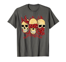 Load image into Gallery viewer, See No Evil, Speak No Evil, Hear No Evil Funny Skull T-Shirt