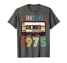 Load image into Gallery viewer, 44th Birthday Gift Vintage Classic Mixtape 1975 T-Shirt