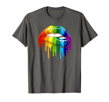 Load image into Gallery viewer, LGBT Rainbow Lip Gay Pride T-Shirt-860618
