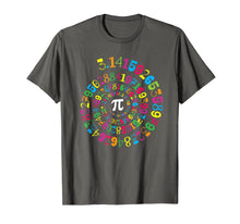 Load image into Gallery viewer, Pi Spiral Novelty Math Geek 3.14 Pi Day T-Shirt-323842