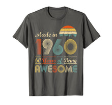 Load image into Gallery viewer, Vintage 1960 Made in 1960 60th birthday 60 years old Gift T-Shirt-542691