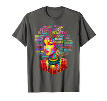 Load image into Gallery viewer, Africa Afro Girl Black History Month Gift for Girls Women T-Shirt-138484