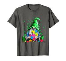 Load image into Gallery viewer, Autism Awareness Cute Gnomes Shamrock St Patricks Day Gift T-Shirt-647427