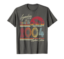 Load image into Gallery viewer, Legendary Since February 2004 16th Birthday Gift 16 Year Old T-Shirt-960683