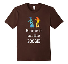Load image into Gallery viewer, Blame it on the Boogie Shirt for Funky Dance Music Lover Tee