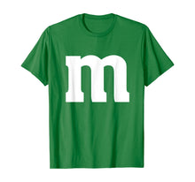 Load image into Gallery viewer, Letter m Shirt lower Case Halloween alphabet costume T-Shirt