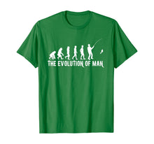 Load image into Gallery viewer, THE EVOLUTION OF FISHERMEN OR MEN FUNNY FISHING LOVER GIFT T-Shirt