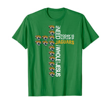 Load image into Gallery viewer, Merry Christmas Cross Football Team Jacksonville-Jaguar Xmas T-Shirt